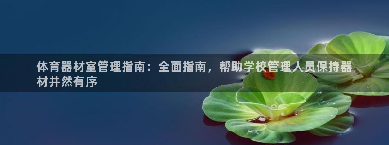 必一体育网址：体育器