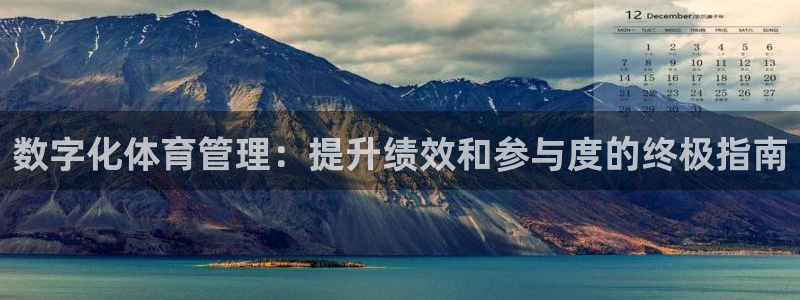 必一体育下载义：数字