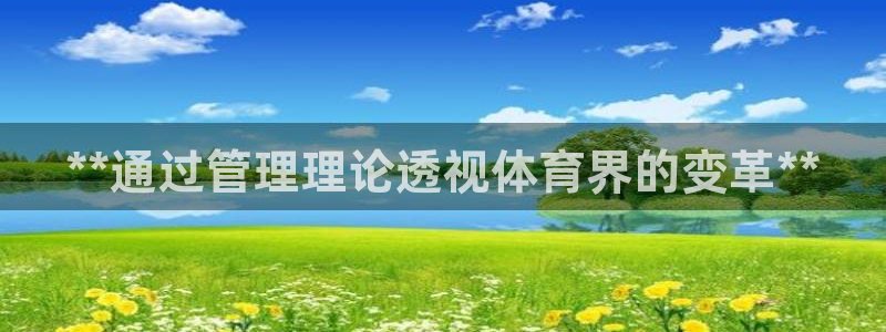 必一体育网页：**通过管理理论透视体育界的变革**